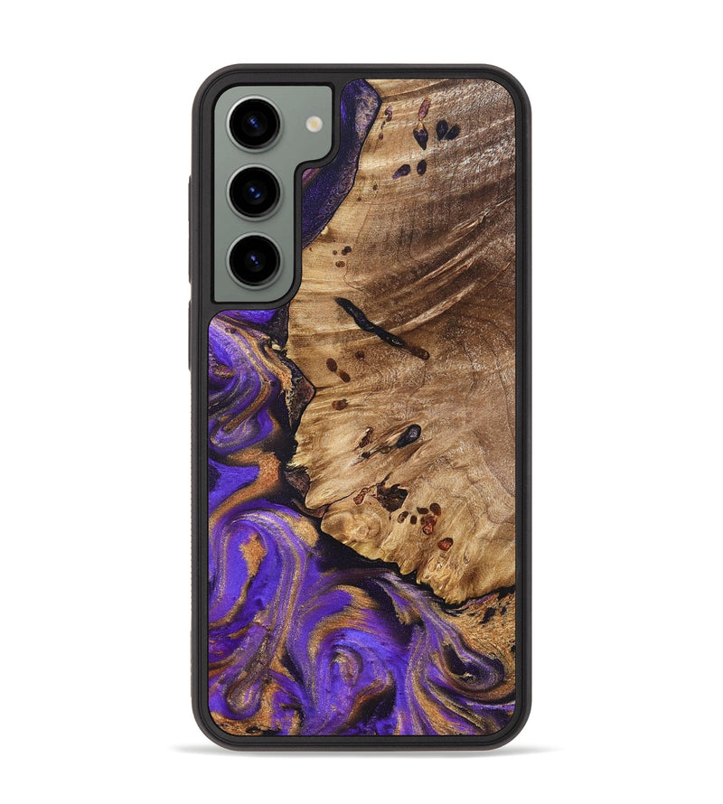 Galaxy S23 Plus Wood Phone Case - Polly (Purple, 821829)