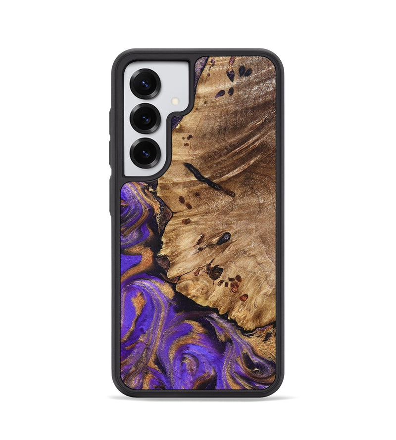 Galaxy S25 Wood Phone Case - Polly (Purple, 821829)