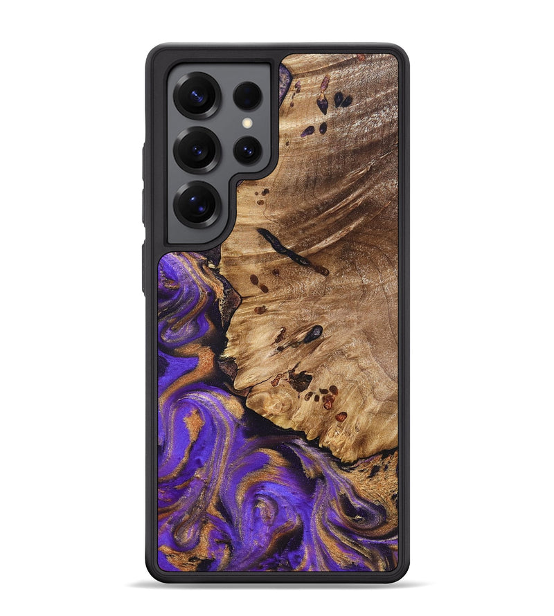 Galaxy S25 Ultra Wood Phone Case - Polly (Purple, 821829)