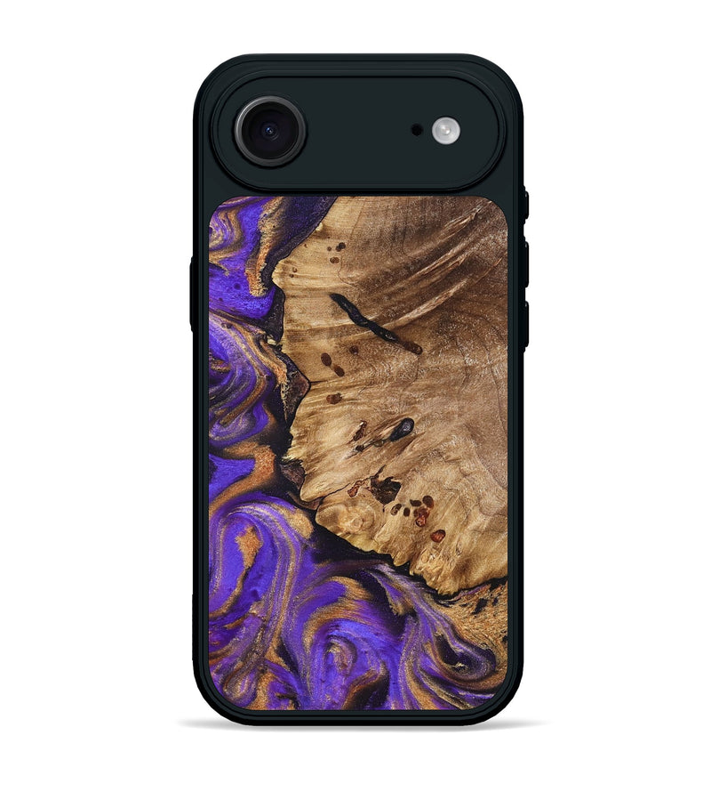 iPhone 17 Air Wood Phone Case - Polly (Purple, 821829)