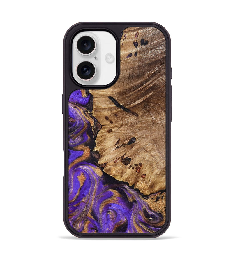 iPhone 17 Wood Phone Case - Polly (Purple, 821829)
