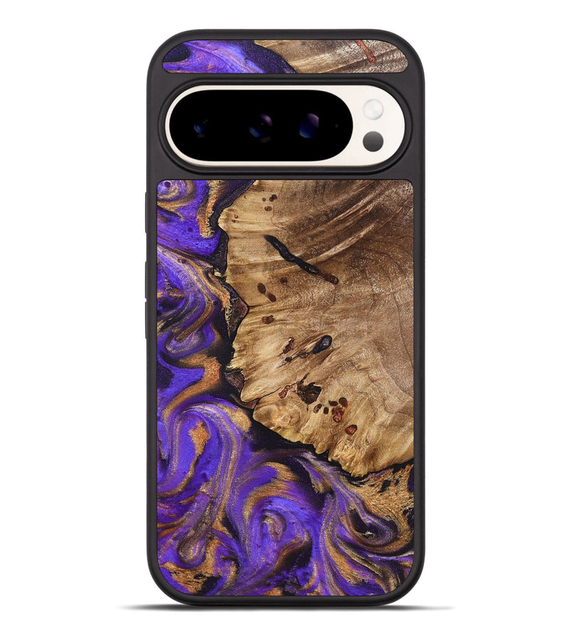 Pixel 9 Pro XL Wood Phone Case - Polly (Purple, 821829)