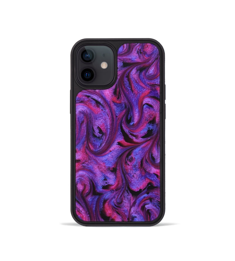 iPhone 12 mini ResinArt Phone Case - Travon (Purple, 821830)