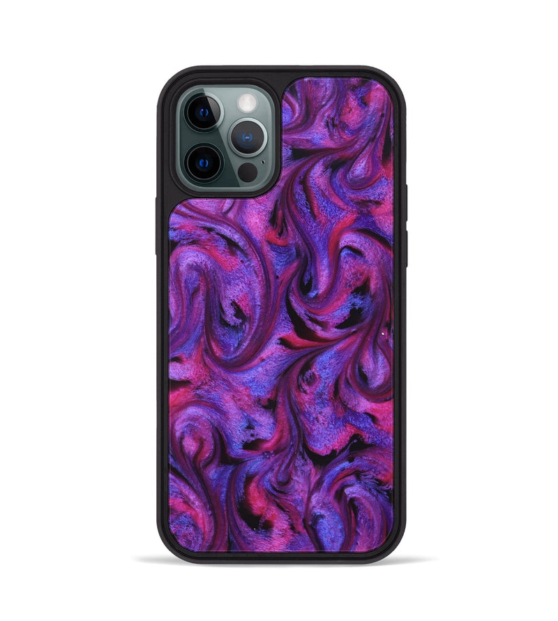 iPhone 12 Pro ResinArt Phone Case - Travon (Purple, 821830)