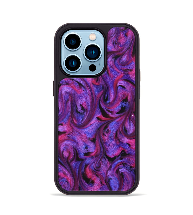 iPhone 14 Pro ResinArt Phone Case - Travon (Purple, 821830)