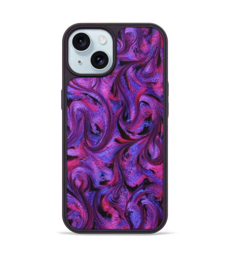 iPhone 15 ResinArt Phone Case - Travon (Purple, 821830)