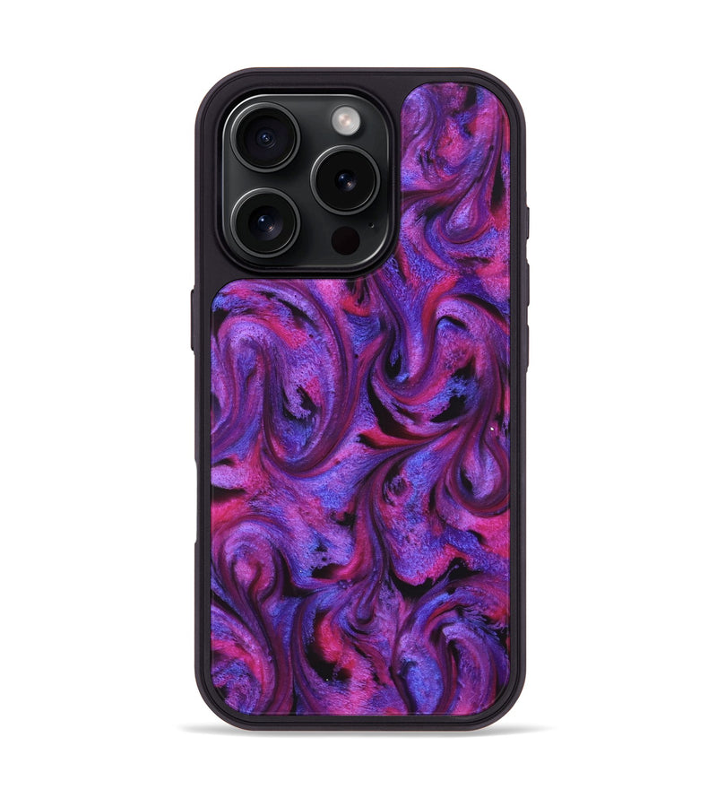 iPhone 16 Pro ResinArt Phone Case - Travon (Purple, 821830)