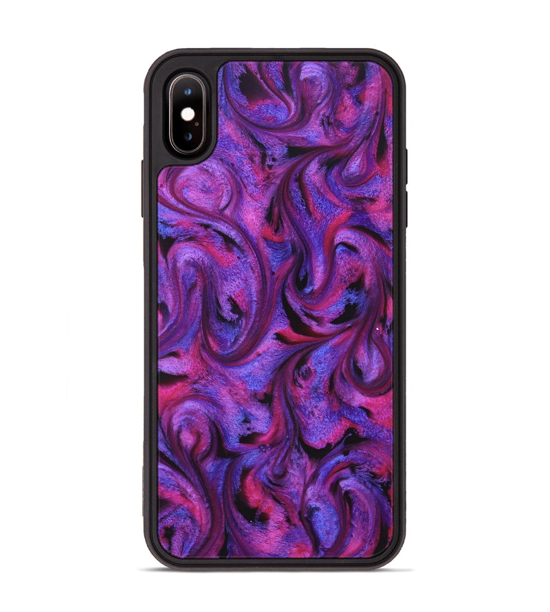 iPhone Xs Max ResinArt Phone Case - Travon (Purple, 821830)
