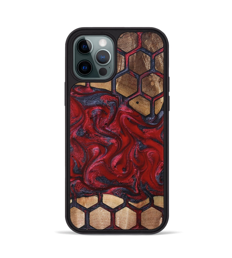 iPhone 12 Pro Wood Phone Case - Dale (Pattern, 821840)