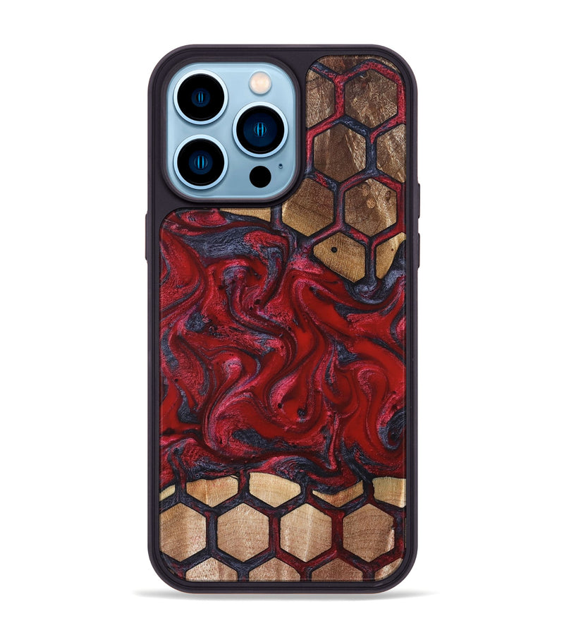 iPhone 14 Pro Max Wood Phone Case - Dale (Pattern, 821840)