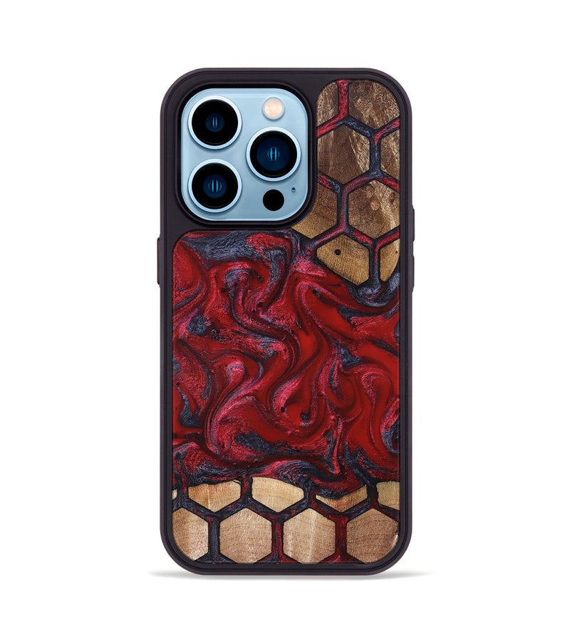 iPhone 14 Pro Wood Phone Case - Dale (Pattern, 821840)