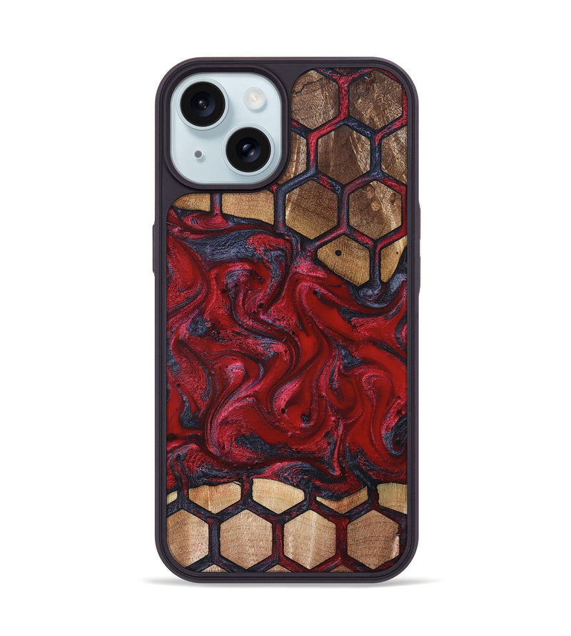 iPhone 15 Wood Phone Case - Dale (Pattern, 821840)