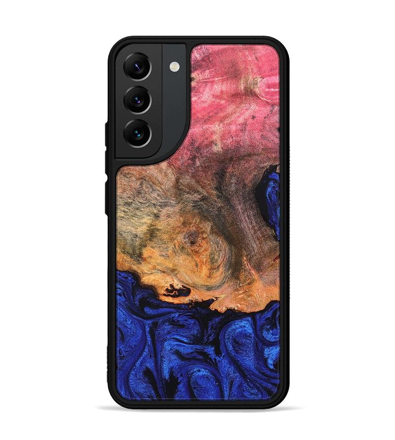 Galaxy S22 Plus Wood Phone Case - Aliza (Blue, 821847)