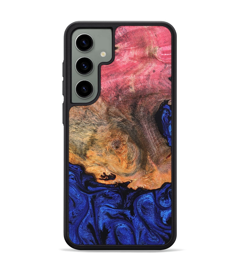 Galaxy S24 Plus Wood Phone Case - Aliza (Blue, 821847)