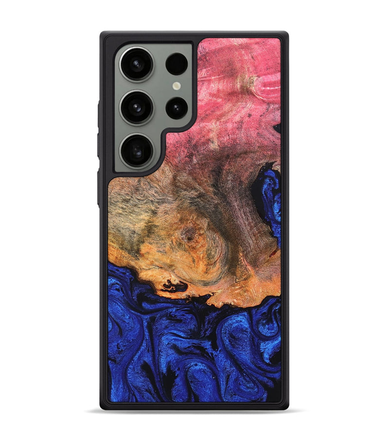 Galaxy S24 Ultra Wood Phone Case - Aliza (Blue, 821847)