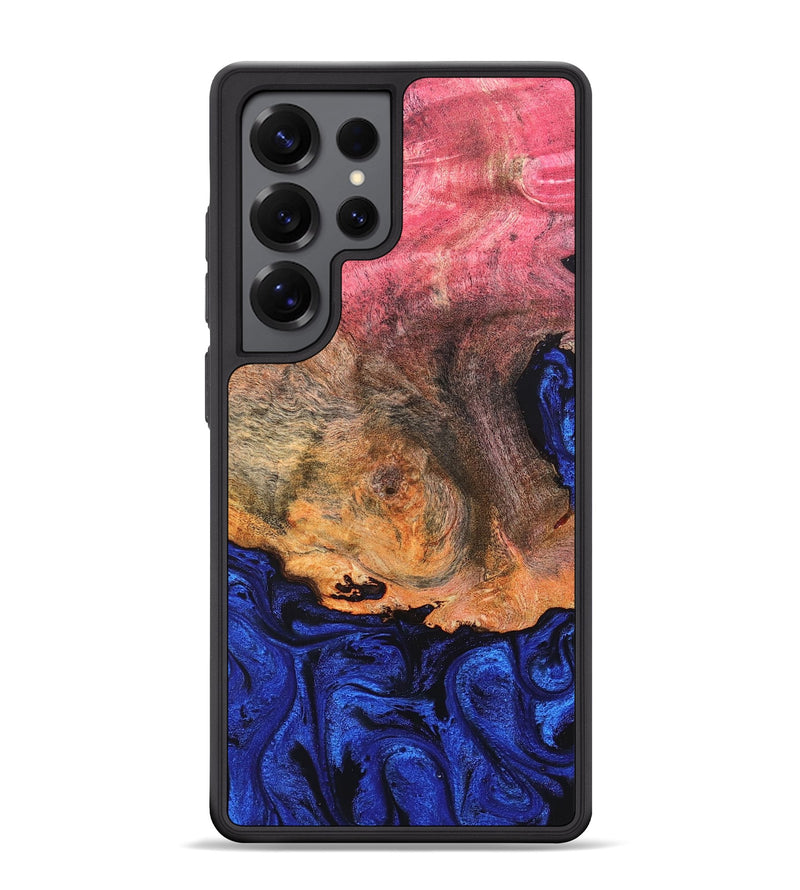 Galaxy S25 Ultra Wood Phone Case - Aliza (Blue, 821847)