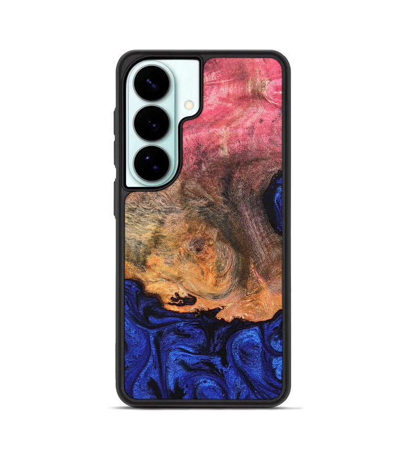 Galaxy S26 Wood Phone Case - Aliza (Blue, 821847)