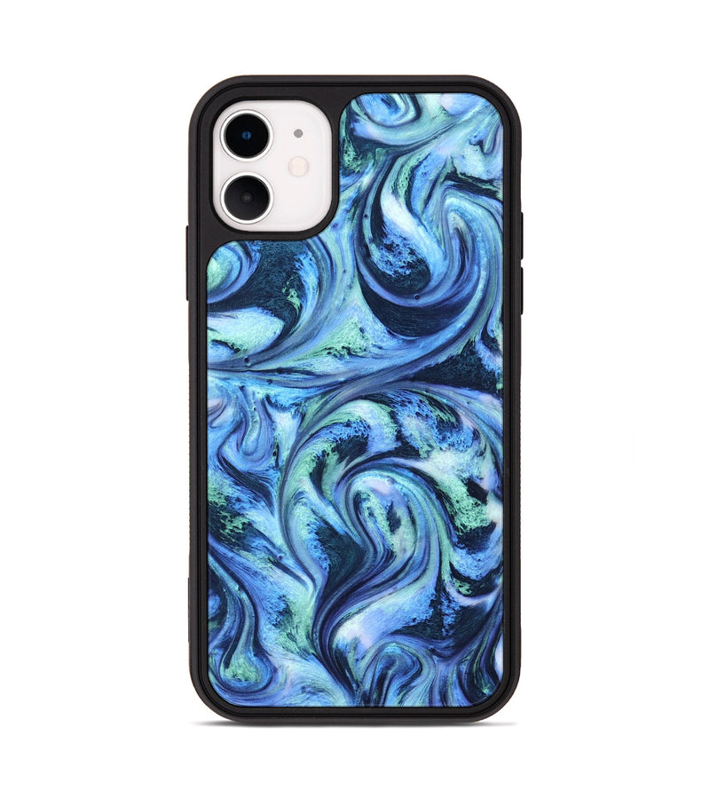 iPhone 11 ResinArt Phone Case - Reyna (Blue, 821848)