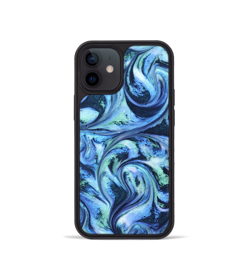 iPhone 12 mini ResinArt Phone Case - Reyna (Blue, 821848)