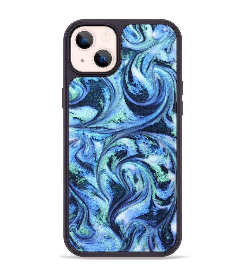 iPhone 14 Plus ResinArt Phone Case - Reyna (Blue, 821848)
