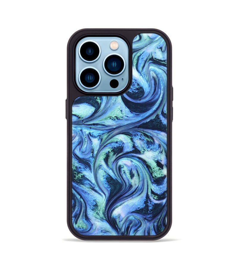 iPhone 14 Pro ResinArt Phone Case - Reyna (Blue, 821848)