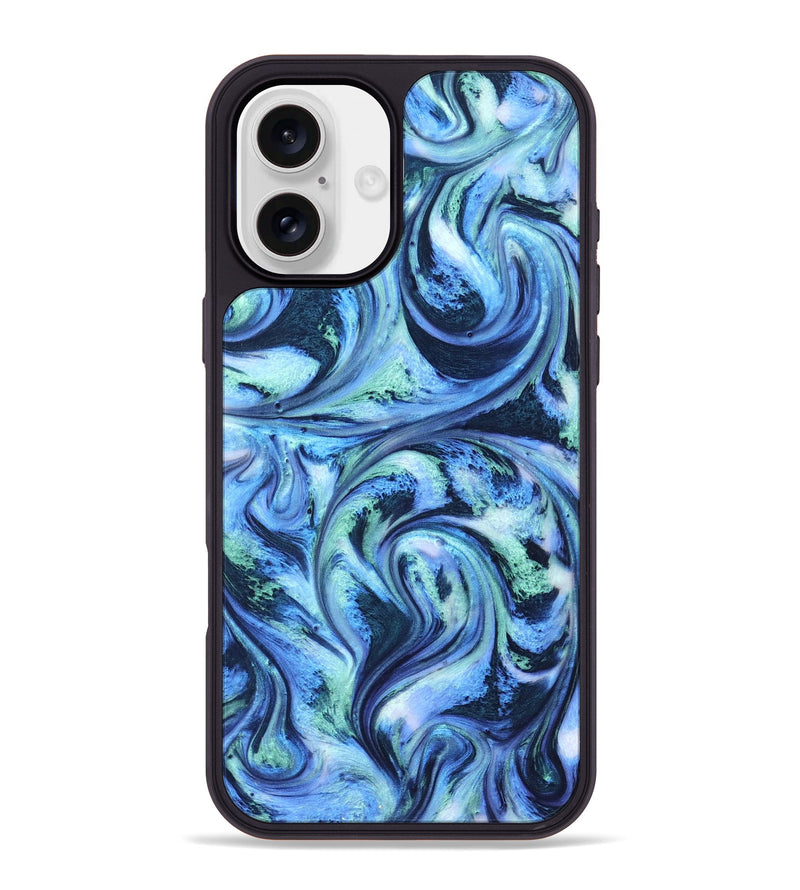 iPhone 16 Plus ResinArt Phone Case - Reyna (Blue, 821848)
