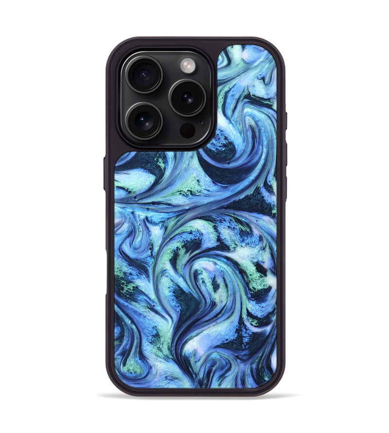 iPhone 16 Pro ResinArt Phone Case - Reyna (Blue, 821848)