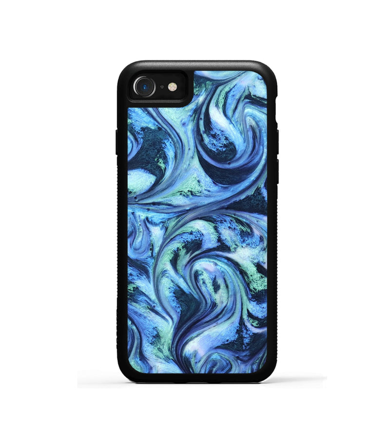 iPhone SE ResinArt Phone Case - Reyna (Blue, 821848)