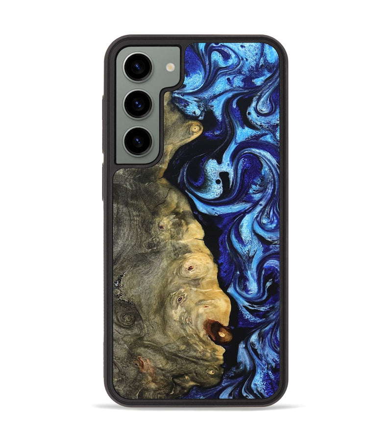 Galaxy S23 Plus Wood Phone Case - Verda (Blue, 821849)