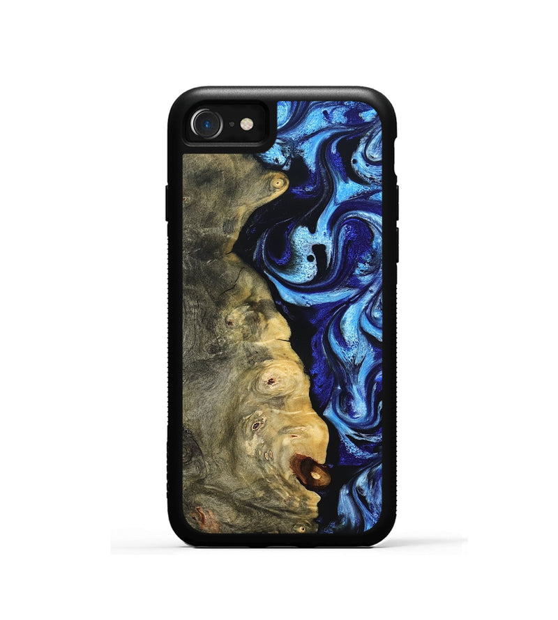 iPhone SE Wood Phone Case - Verda (Blue, 821849)