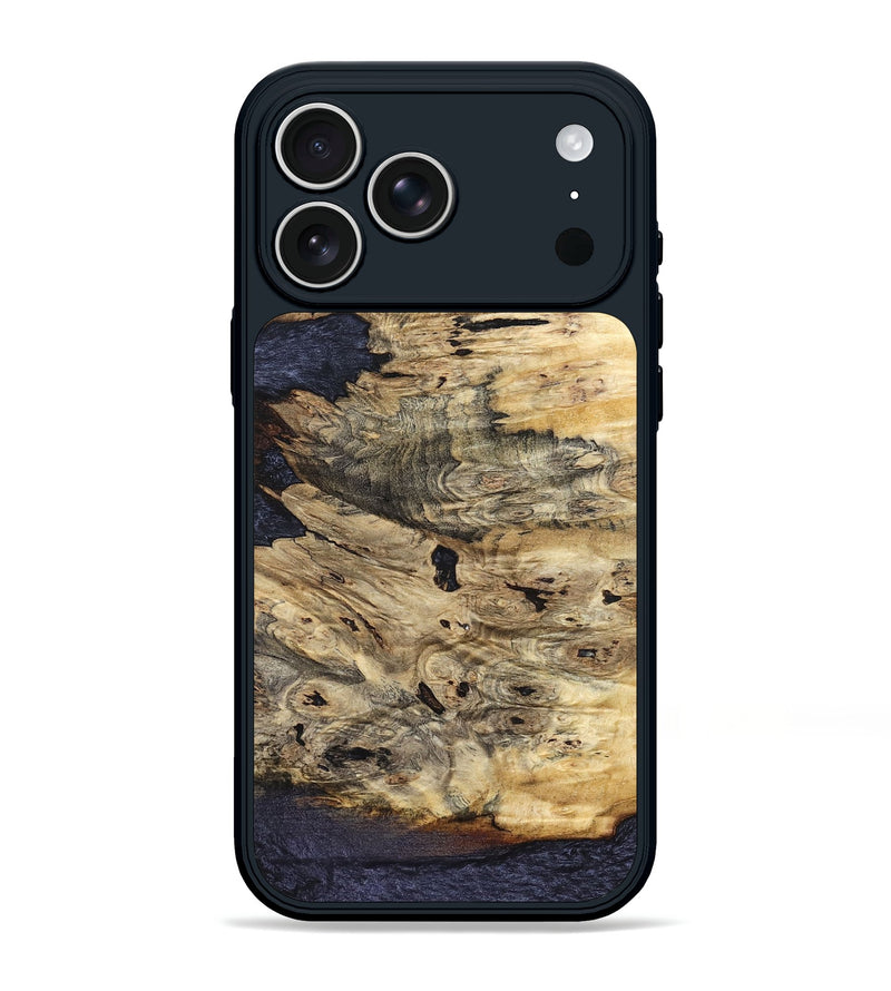 iPhone 17 Pro Max Wood Phone Case - Seamus (Wood Burl, 821853)