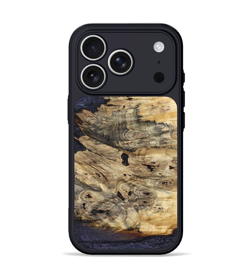 iPhone 17 Pro Wood Phone Case - Seamus (Wood Burl, 821853)