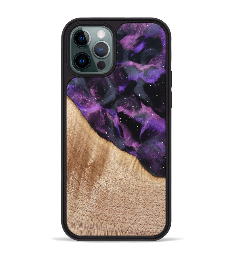 iPhone 12 Pro Max Wood Phone Case - Cassian (Cosmos, 821862)