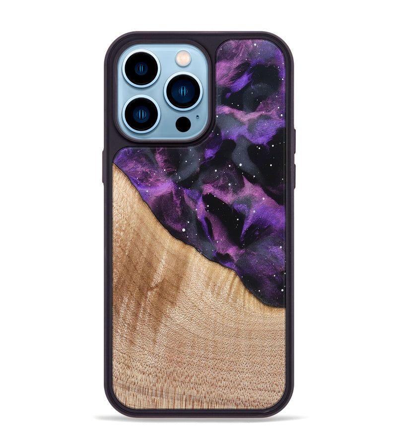 iPhone 14 Pro Max Wood Phone Case - Cassian (Cosmos, 821862)