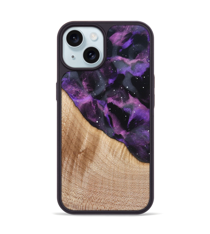 iPhone 15 Wood Phone Case - Cassian (Cosmos, 821862)
