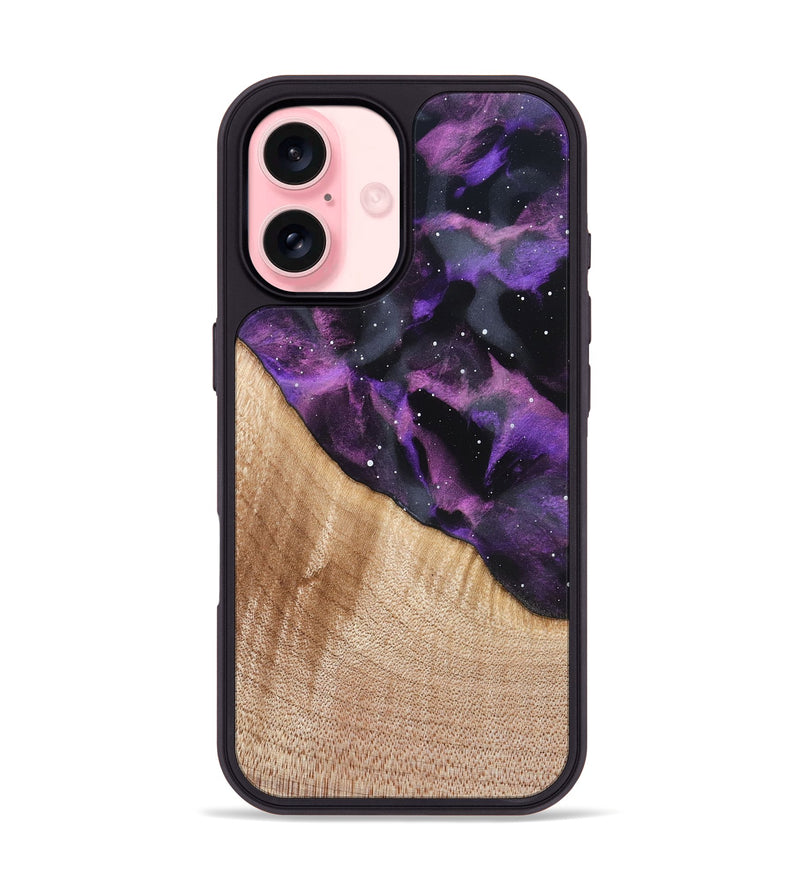 iPhone 16 Wood Phone Case - Cassian (Cosmos, 821862)
