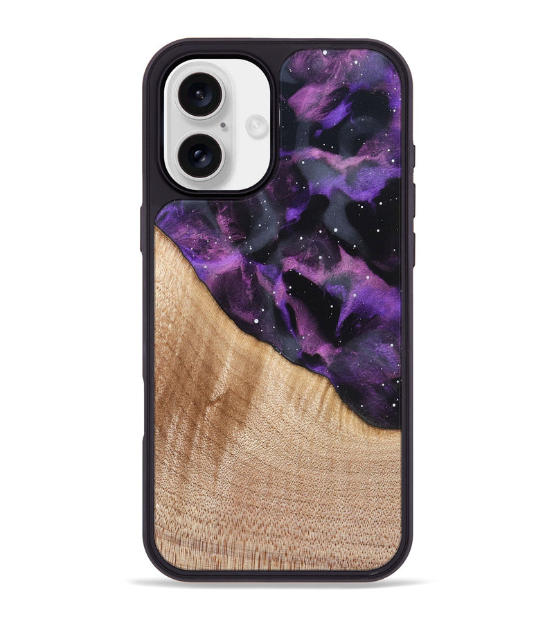 iPhone 16 Plus Wood Phone Case - Cassian (Cosmos, 821862)