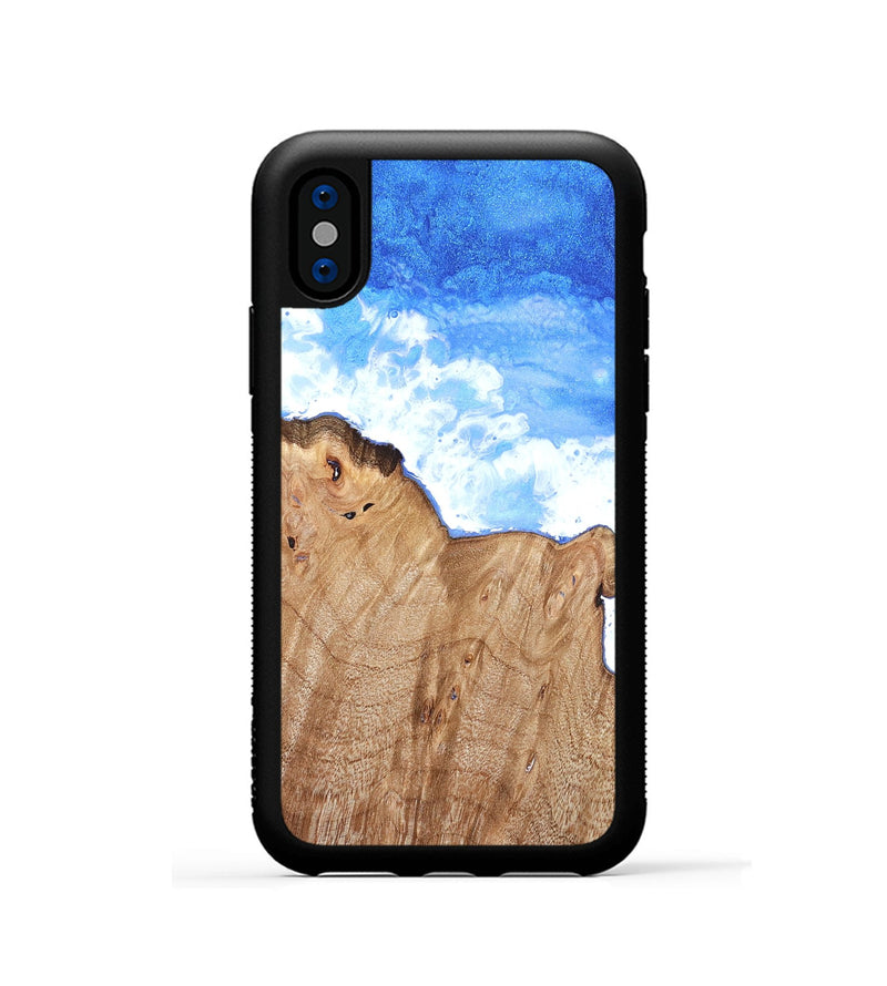 iPhone Xs Wood Phone Case - Dominic (Coastal, 821870)