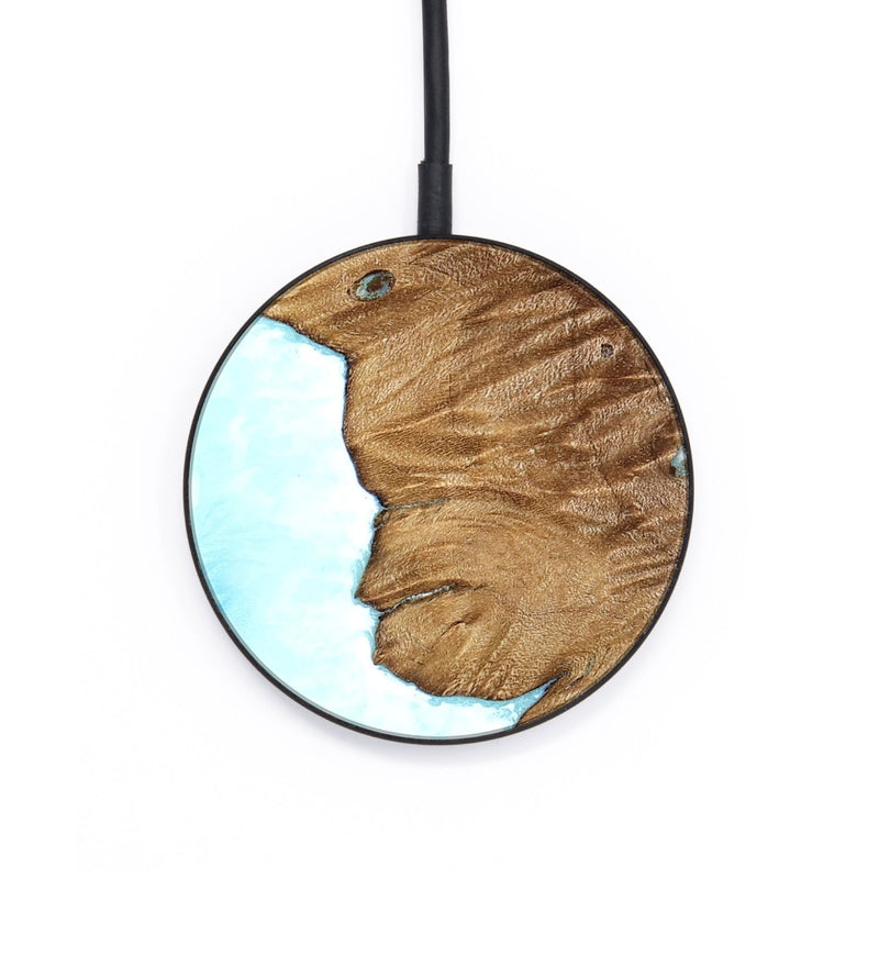 Circle Wood Wireless Charger - Yahaira (Coastal, 821873)