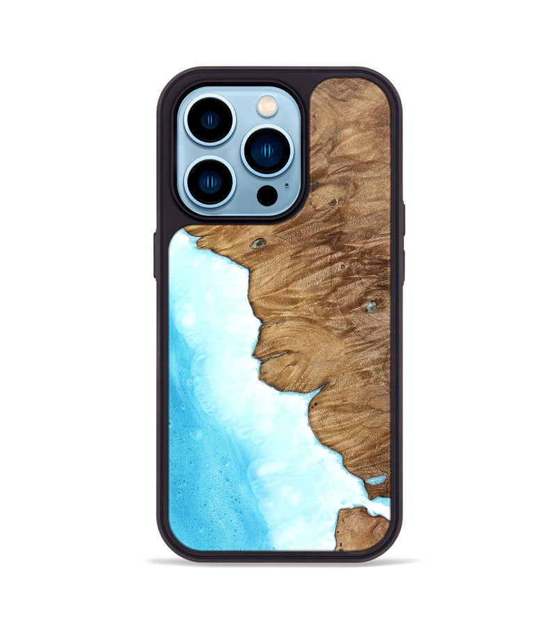 iPhone 14 Pro Wood Phone Case - Yahaira (Coastal, 821873)