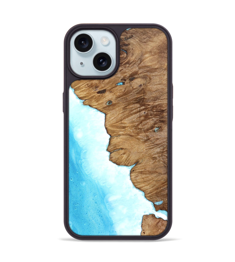iPhone 15 Wood Phone Case - Yahaira (Coastal, 821873)