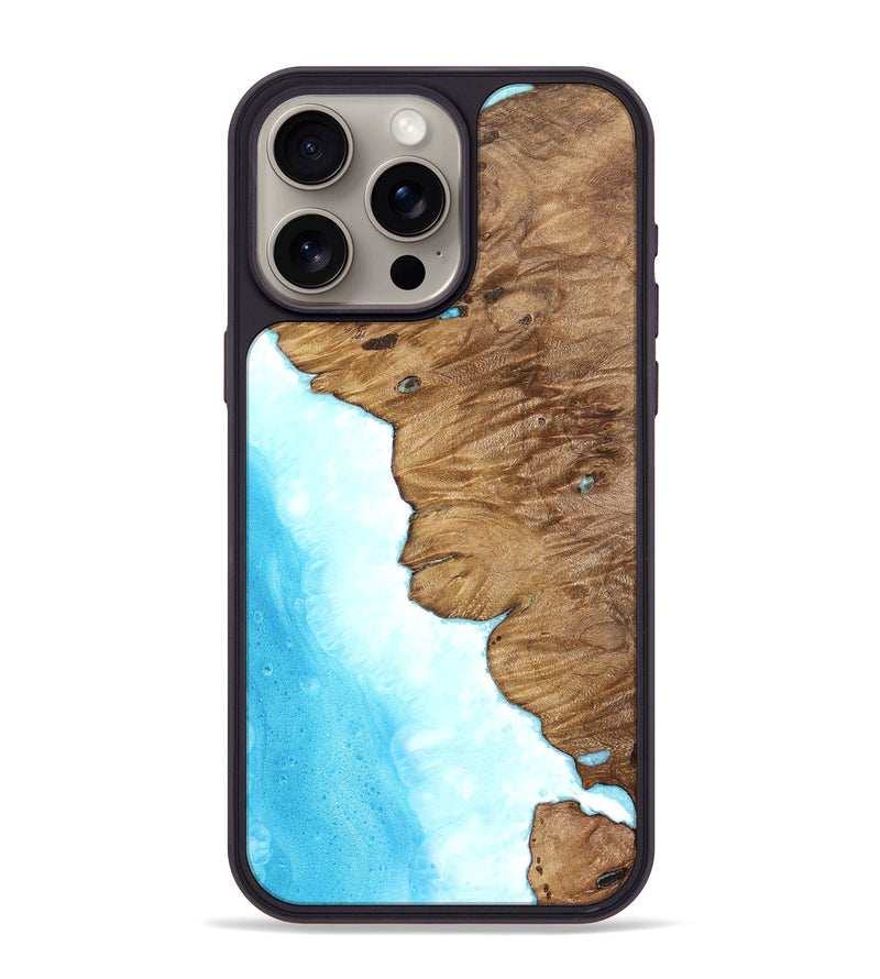 iPhone 15 Pro Max Wood Phone Case - Yahaira (Coastal, 821873)