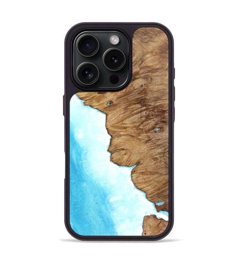 iPhone 16 Pro Wood Phone Case - Yahaira (Coastal, 821873)