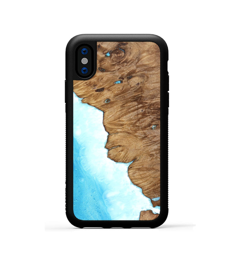 iPhone Xs Wood Phone Case - Yahaira (Coastal, 821873)