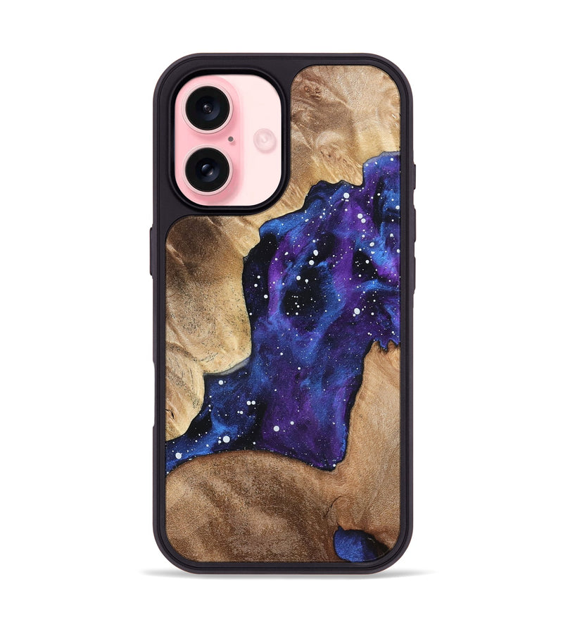 iPhone 16 Wood Phone Case - Santana (Cosmos, 821874)