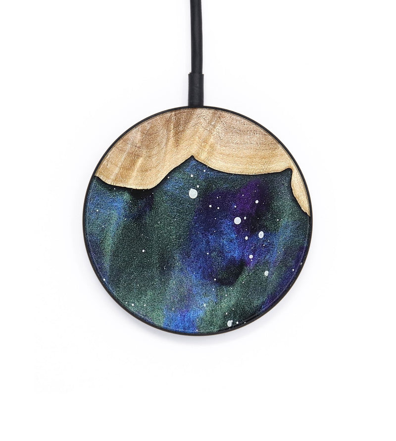 Circle Wood Wireless Charger - Lyndsay (Cosmos, 821875)