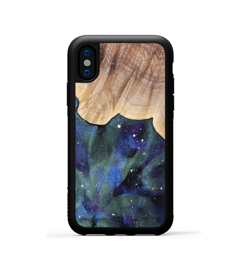 iPhone Xs Wood Phone Case - Lyndsay (Cosmos, 821875)