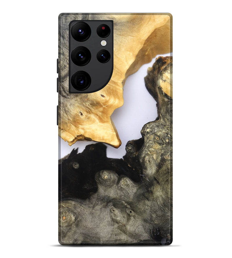 Galaxy S22 Ultra Wood Live Edge Phone Case - Kaylee (Clear, 821886)