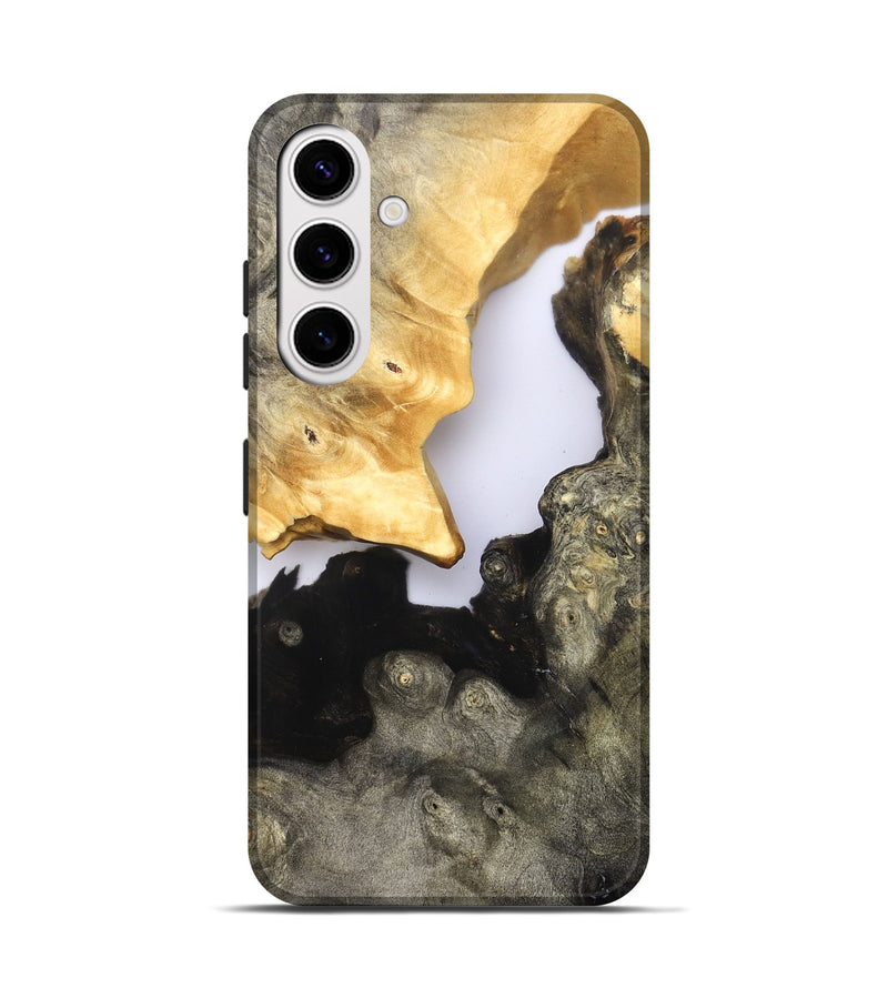 Galaxy S25 Wood Live Edge Phone Case - Kaylee (Clear, 821886)