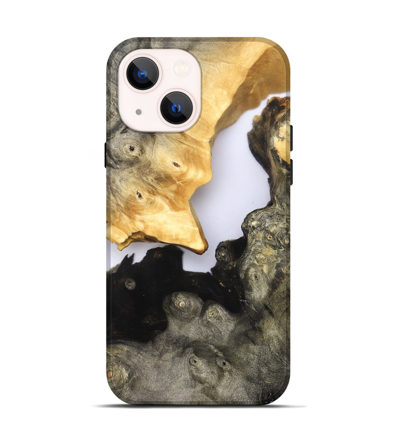 iPhone 14 Wood Live Edge Phone Case - Kaylee (Clear, 821886)
